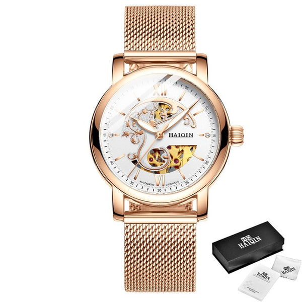 Luxury sport mechanical wrist watch