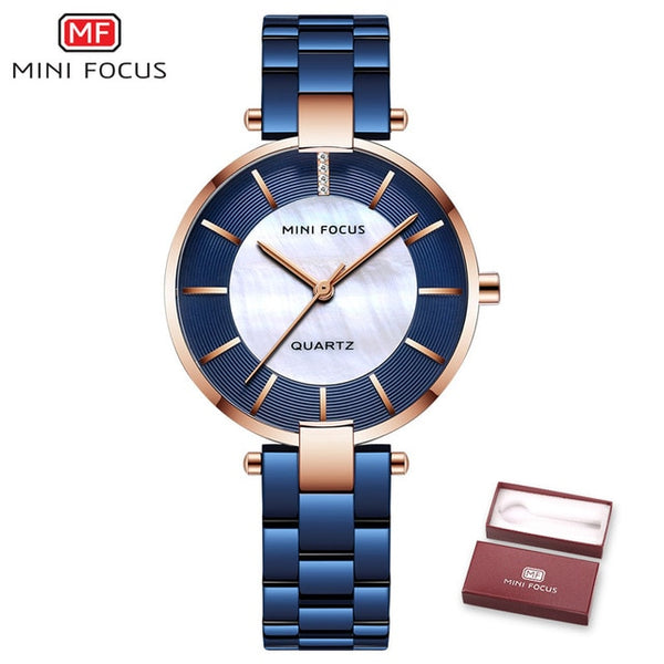 Minifocus Brand Casual Fashion Ladies Quartz Watch
