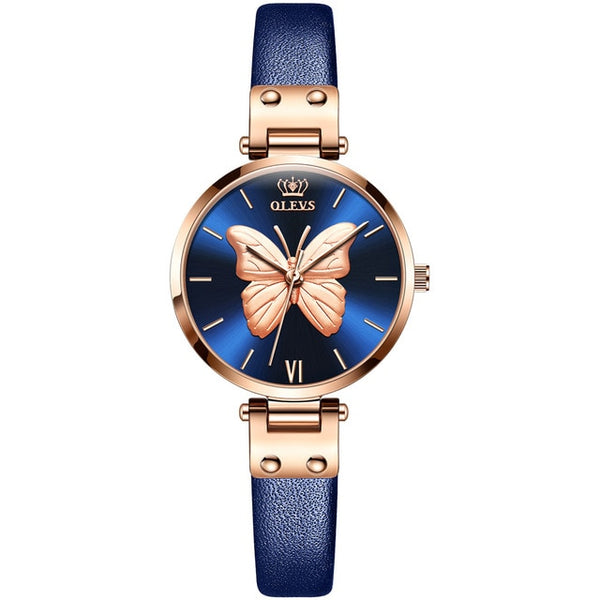 Olevs Women Butterfly Watch
