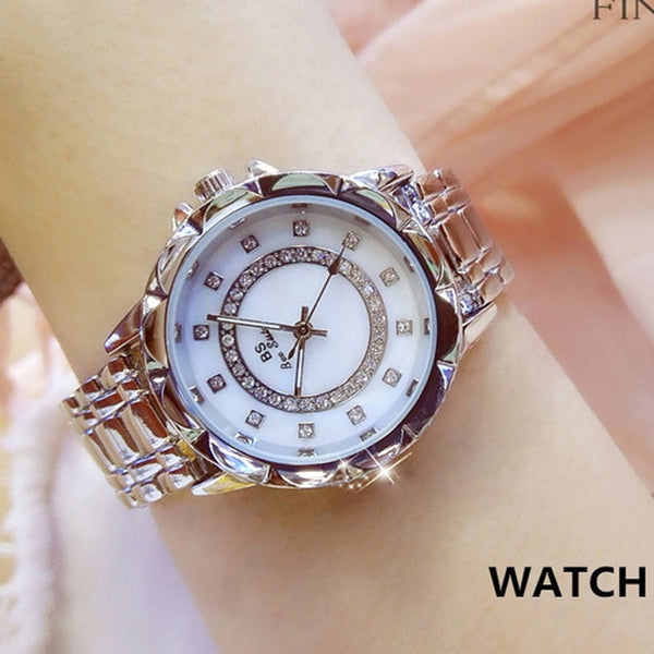 Diamond Women Luxury Brand Rhinestone Elegant Watch