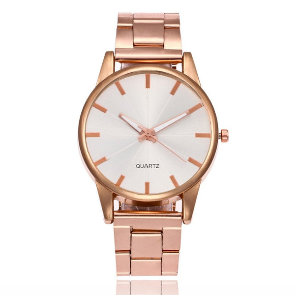 Mesh Stainless Steel Bracelet Casual Wrist Watch