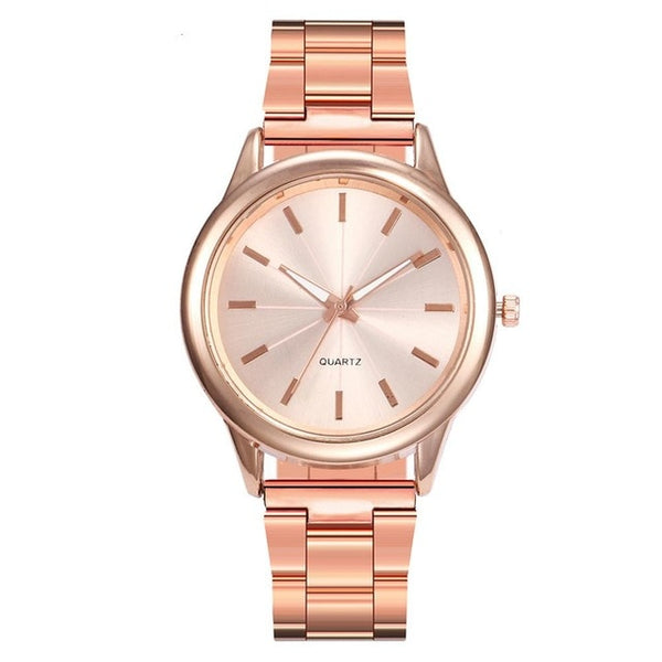 Mesh Stainless Steel Bracelet Casual Wrist Watch