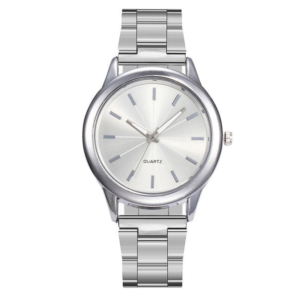 Mesh Stainless Steel Bracelet Casual Wrist Watch