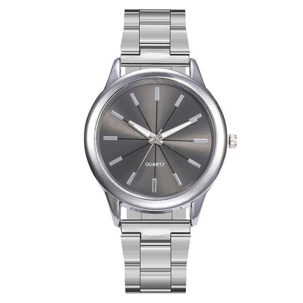 Mesh Stainless Steel Bracelet Casual Wrist Watch