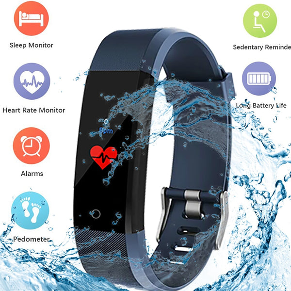 Smart bracelet pedometer step counter calorie Fitness Smart watch