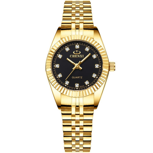 CHENXI Brand Top Luxury Ladies Gold Women Watch