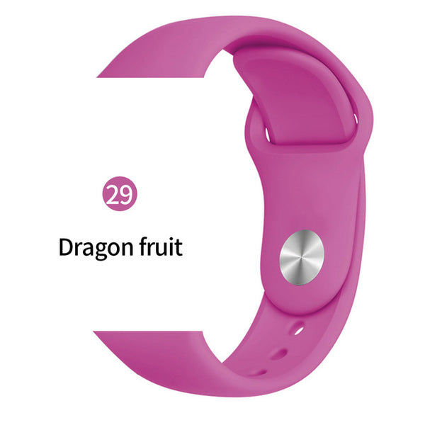 Soft Sports Watch Silicone band Watch for Apple 4 3 2 1 38 MM 42 MM Breathable Bracelet for Iwatch Series 5 40mm 44mm strap