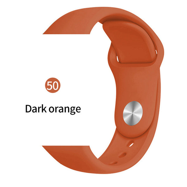 Soft Sports Watch Silicone band Watch for Apple 4 3 2 1 38 MM 42 MM Breathable Bracelet for Iwatch Series 5 40mm 44mm strap