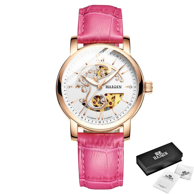 Luxury sport mechanical wrist watch