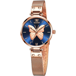 Olevs Women Butterfly Watch