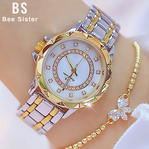 Diamond Women Luxury Brand Rhinestone Elegant Watch