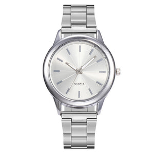 Mesh Stainless Steel Bracelet Casual Wrist Watch