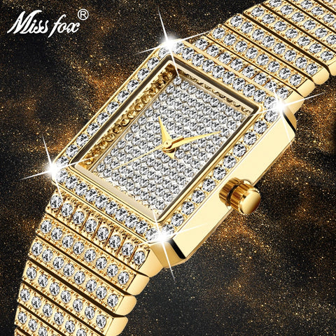 Missfox Diamond Watch