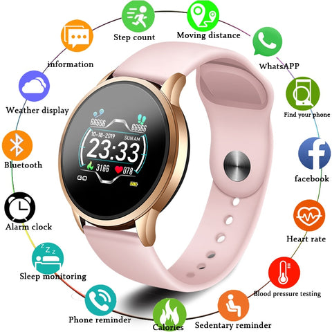 Lige rastreador de Fitness IP67 impermeable smart watch